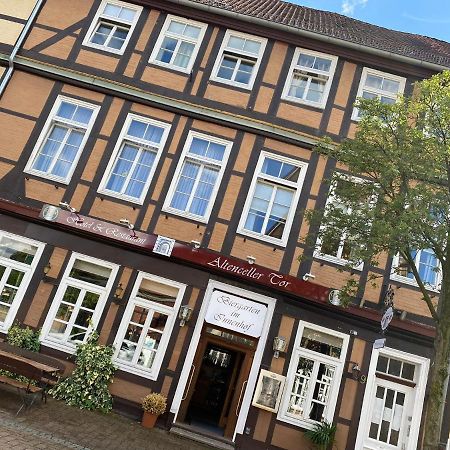 Gasthof Altenceller Tor Buitenkant foto